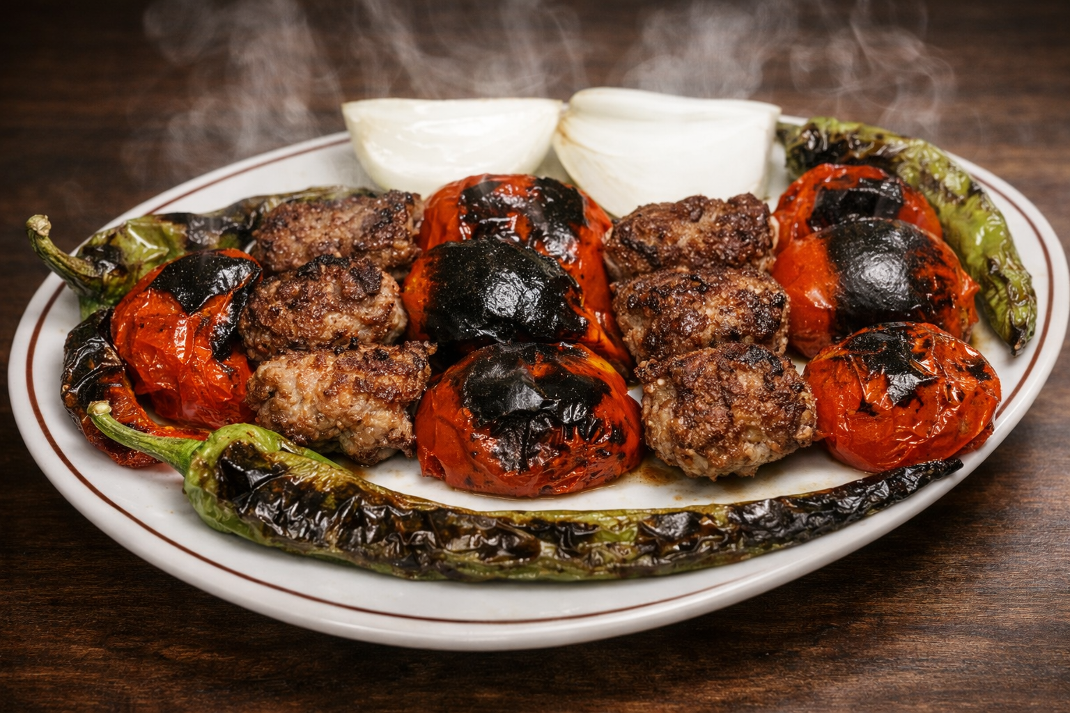 Domatesli Kebap